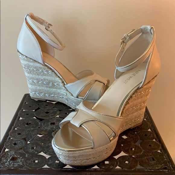 NINE WEST ‘Jacoby’ Espadrille Wedge Sandal - Picture 1 of 7